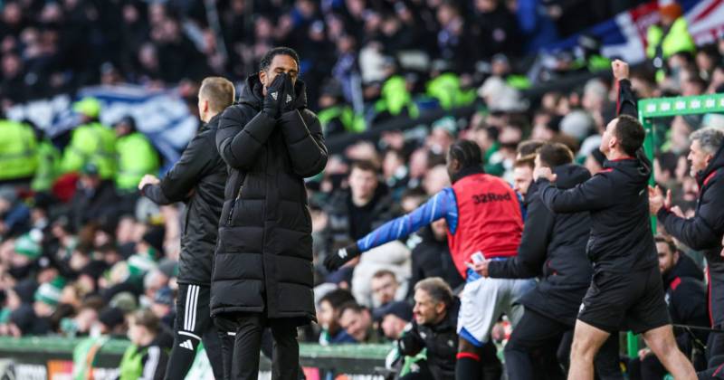 Celtic act from Wilfried Nancy at final whistle causes a stooshie as ‘broken man’ warned he’s a goner