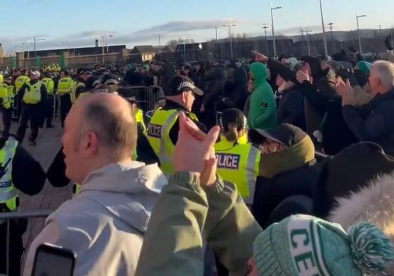 Watch: Thousands of Celtic Fans Demand ‘Board Out’ Outside Celtic Park