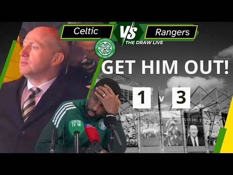 Celtic 1 Rangers 3 FULL TIME REACTION