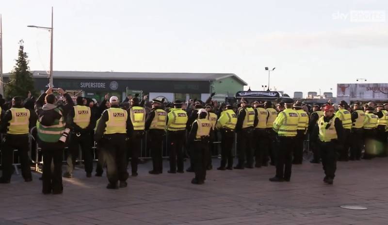 Fuming Celtic fans make board demand outside Parkhead amid toxic post-derby scenes as Hoops hero makes confession