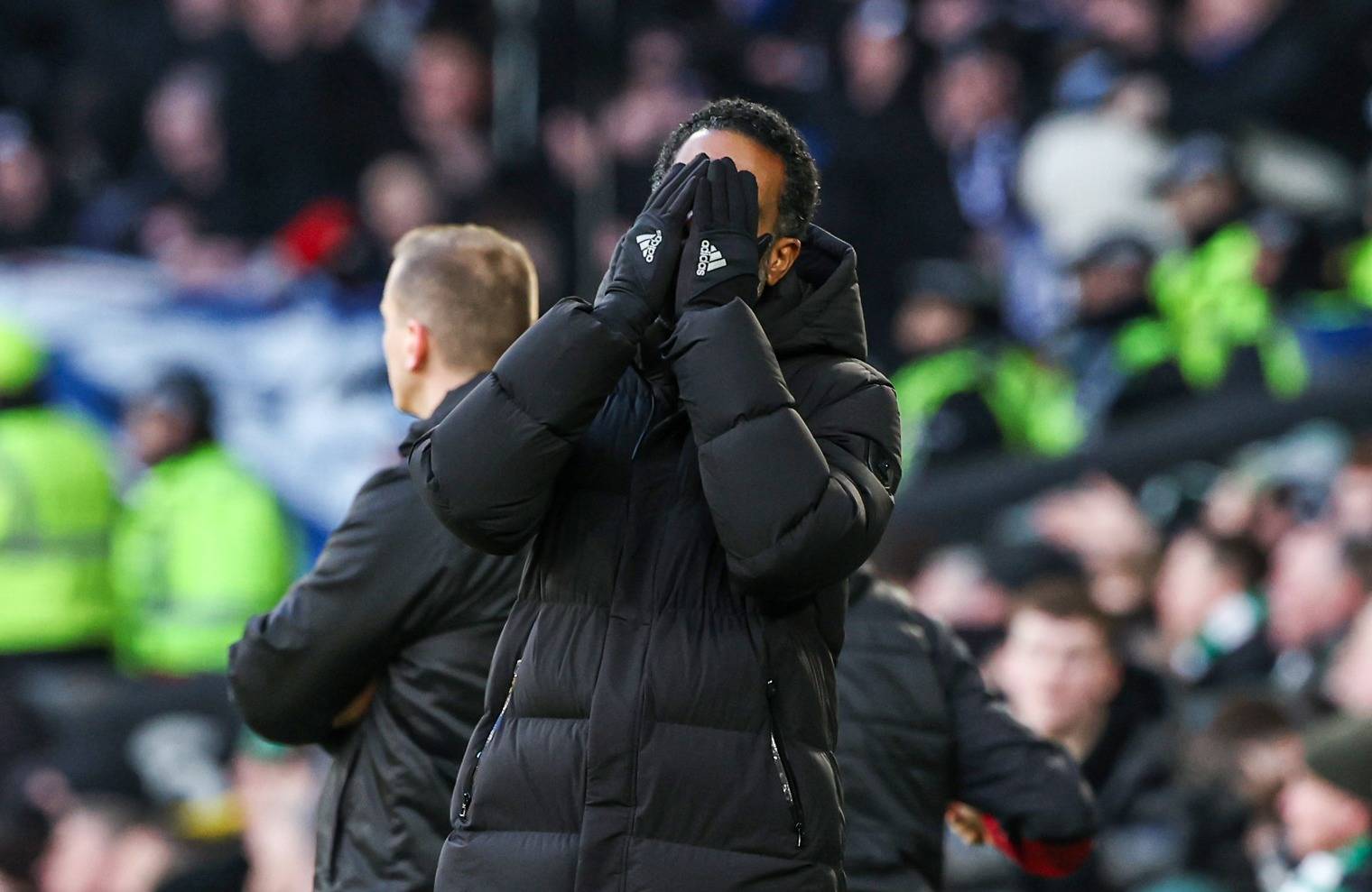 ‘I don’t think’: Wilfried Nancy tackles Celtic future questions head on and has say on players after Rangers loss