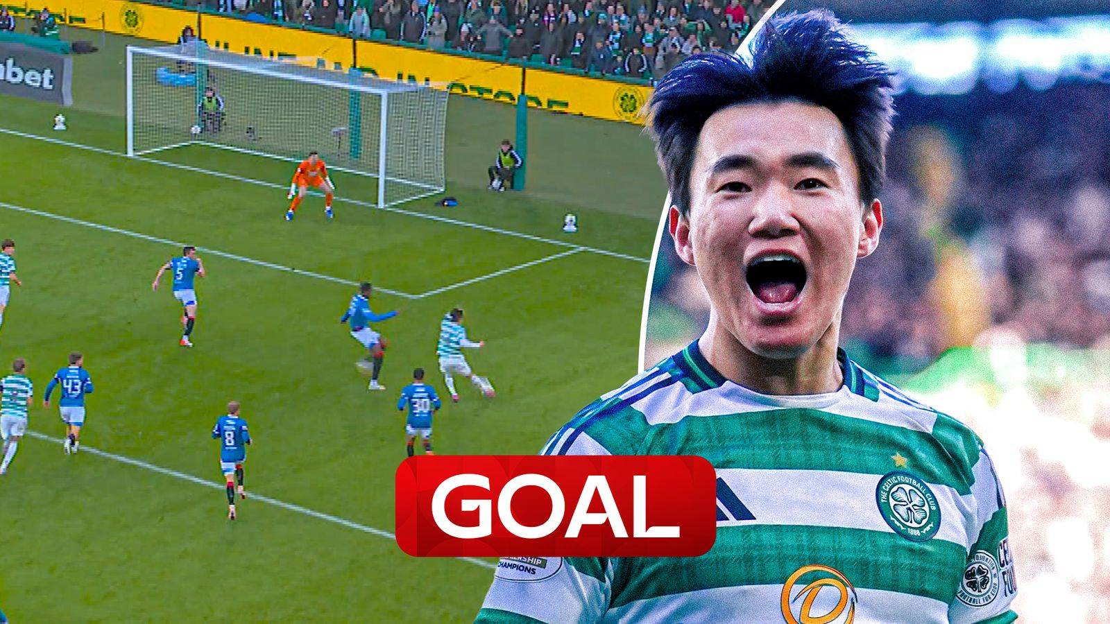 What a hit! Yang’s BRILLIANT strike puts Celtic ahead in the O** F***!