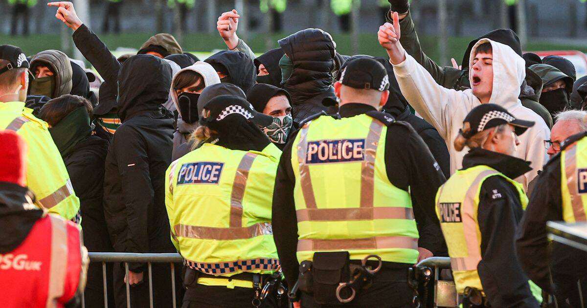 I was in the eye of Celtic protest storm &ndash; the atmosphere was poisonous and I’ve never seen anything like it