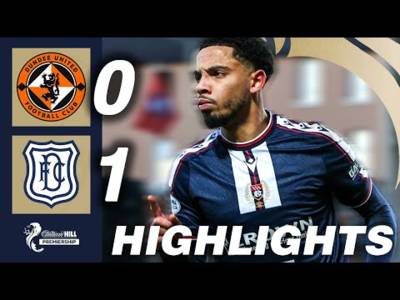 Dundee United 0-1 Dundee | HIGHLIGHTS | William Hill Premiership Dundee United 0-1 Dundee | HIGHLIGHTS | William Hill Premiership