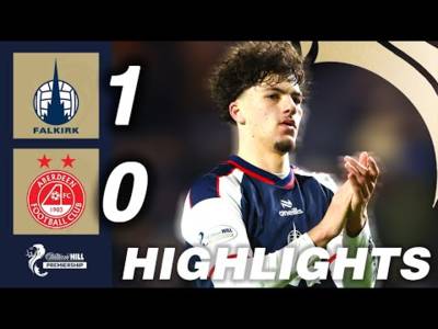 Falkirk 1-0 Aberdeen | HIGHLIGHTS | William Hill Premiership Falkirk 1-0 Aberdeen | HIGHLIGHTS | William Hill Premiership