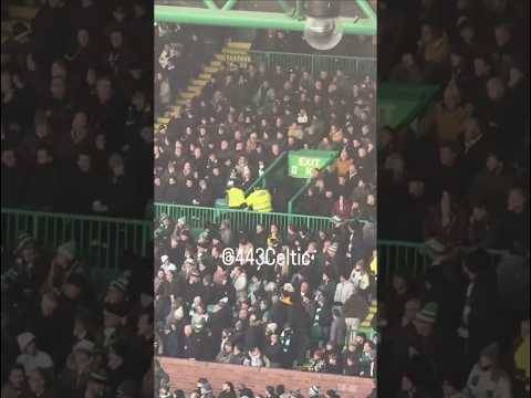 Police Grab Celtic Fan From Behind At Rangers Game #celticfc #rangersfc #celticrangers #spfl