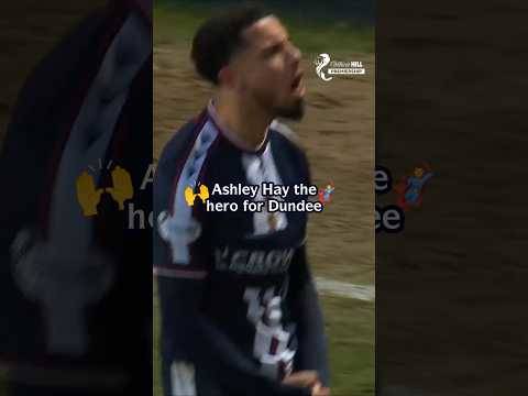 Ashley Hay &ndash; Dundee Derby HERO?‍♂️ #spfl