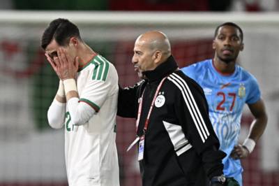 Celtic winger blamed for AFCON defeat as Hoops stars return to Parkhead following round of 16 heartache