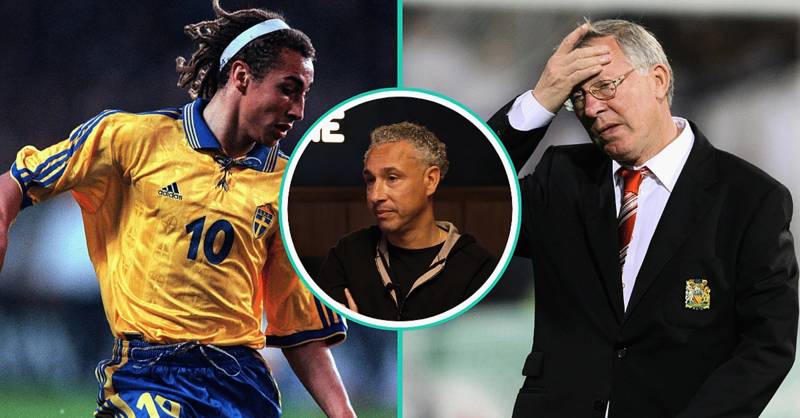 Celtic Fans Will Love Henrik Larsson's Reason For Rejecting Man United At His Peak