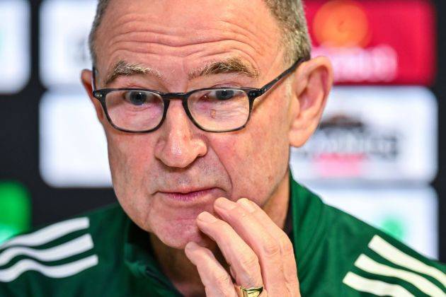 Martin O’Neill’s ideal scenario for Saturday’s game at Celtic Park