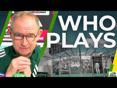 Celtic manager has a BIG shout to make this weekend