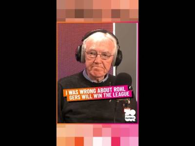 I was wrong about Rohl! Gers will win the league I was wrong about Rohl! Gers will win the league