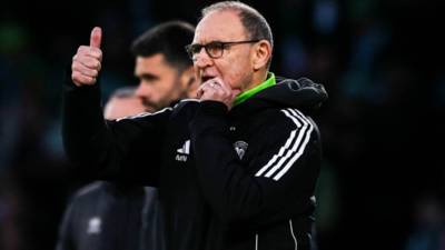 Thumbs up from Martin for resounding 4-0 win