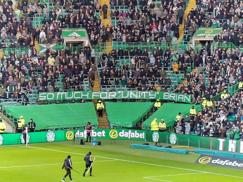 Celtic Ultras Beat Stadium Ban to Deliver Scathing Board Protest
