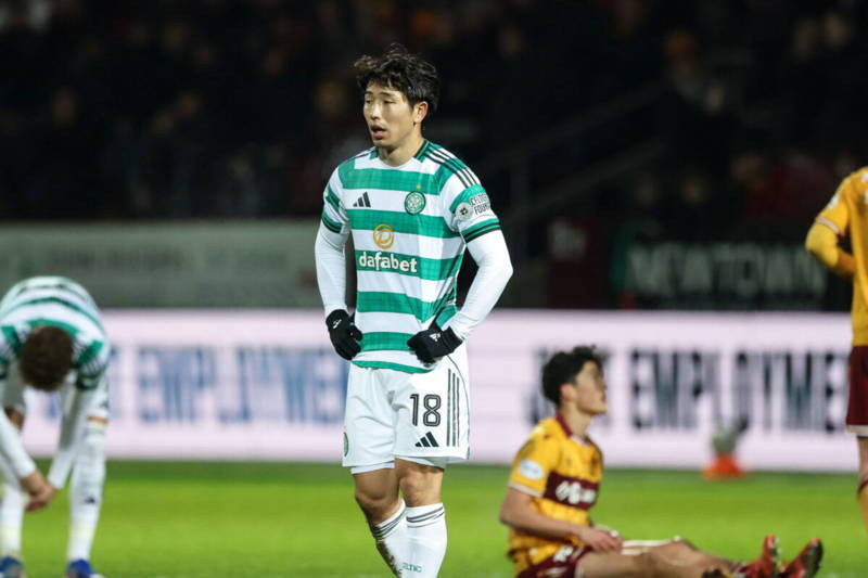 Day 10 of the January transfer window and Celtic are still without a new striker, leaving O’Neill with Kenny and Yamada as his only options today