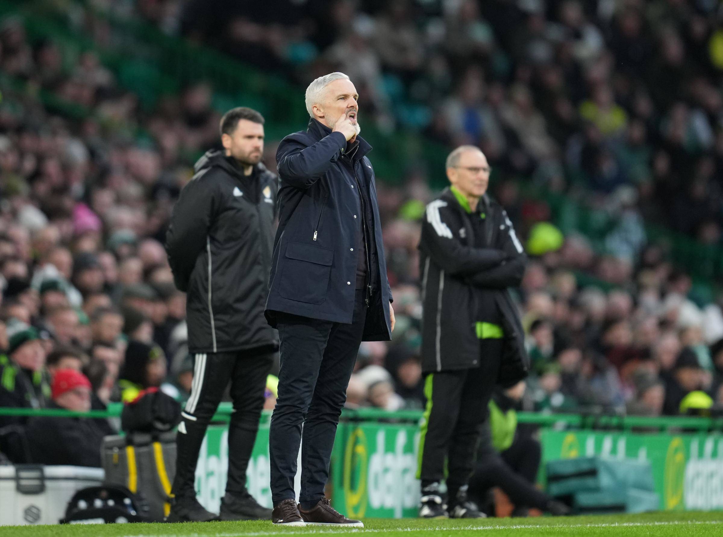 Jim Goodwin reveals ‘biggest disappointment’ from Dundee United’s loss to Celtic