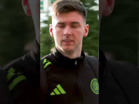 ? The Bhoys make their way up the Celtic Way #CELDUTD | #CelticFC?
