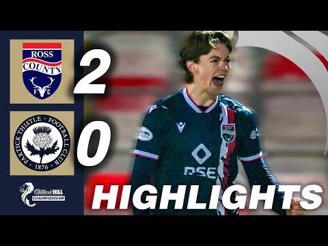 Ross County 2-0 Partick Thistle | HIGHLIGHTS | William Hill Championship
