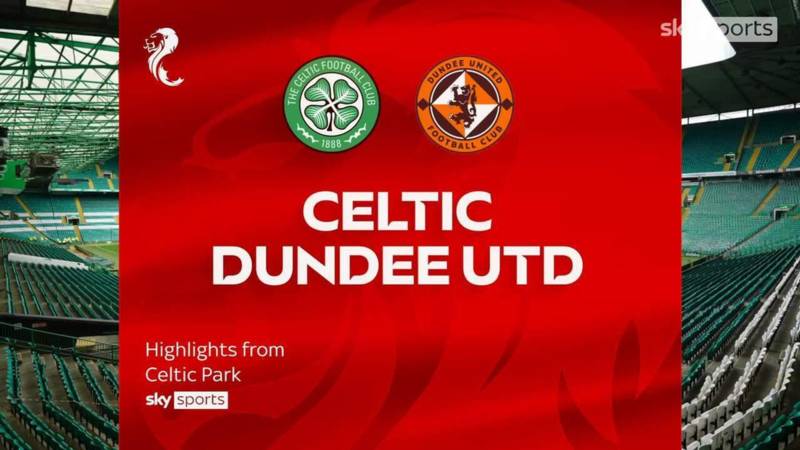 Celtic 4-0 Dundee United