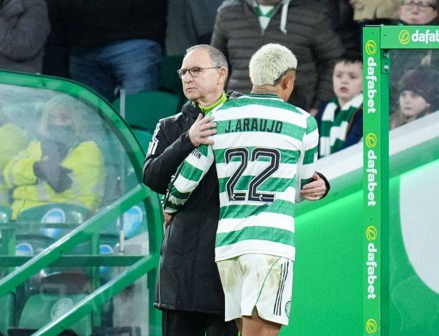 “You are representing Celtic, so you need to stay to the highest standard,” Julian Araujo