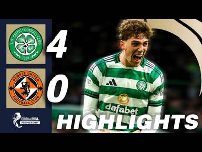 Celtic 4-0 Dundee United | HIGHLIGHTS | William Hill Premiership