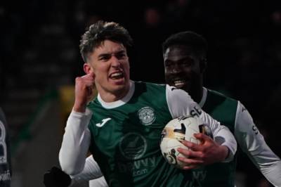 Celtic register transfer interest in Hibs striker Kieron Bowie