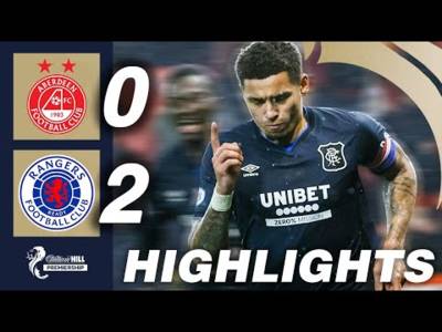 Aberdeen 0-2 Rangers | HIGHLIGHTS | William Hill Premiership