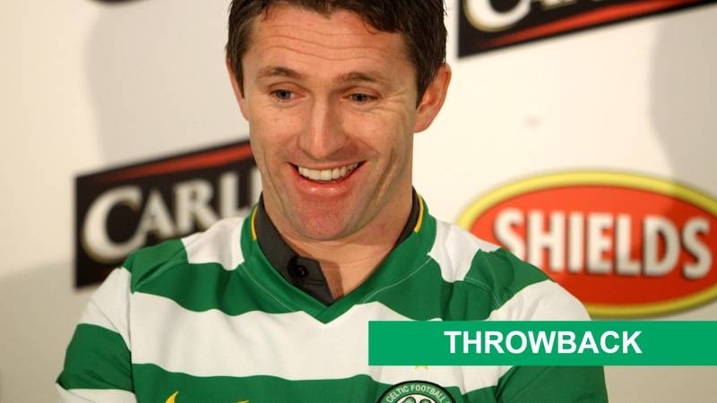 Robbie Keane starred in Celtic’s last Scottish Premiership fixture at Falkirk