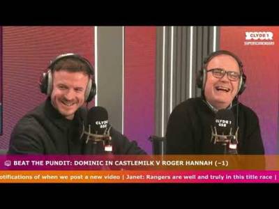 Beat the Pundit | Dominic in Castlemilk V Roger Hannah Beat the Pundit | Dominic in Castlemilk V Roger Hannah