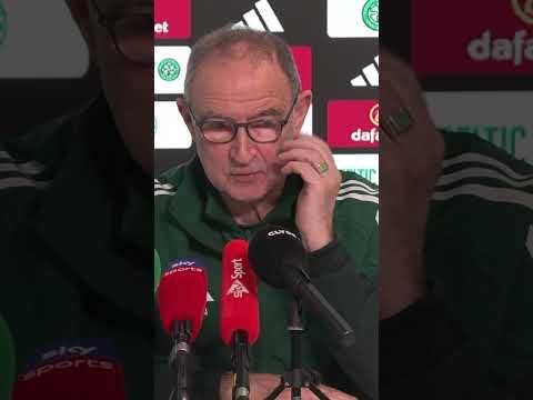 The manager previews #FALCEL tomorrow night #CelticFC🍀