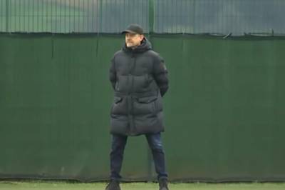 WATCH: Man Utd legend Peter Schmeichel attends Celtic training session