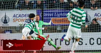 Kasper Schmeichel praised for ‘really great save’ to earn Celtic win at Falkirk