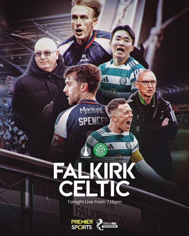 Half Time: Falkirk 0-1 Celtic