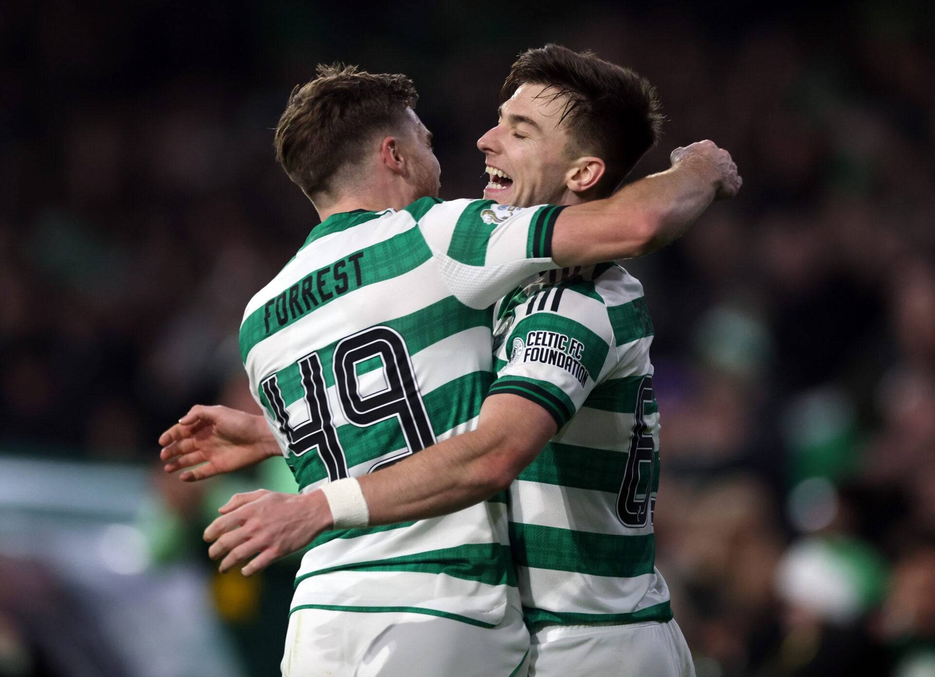 Kieran Tierney hits back at what he’s hearing said about him from Celtic snipers
