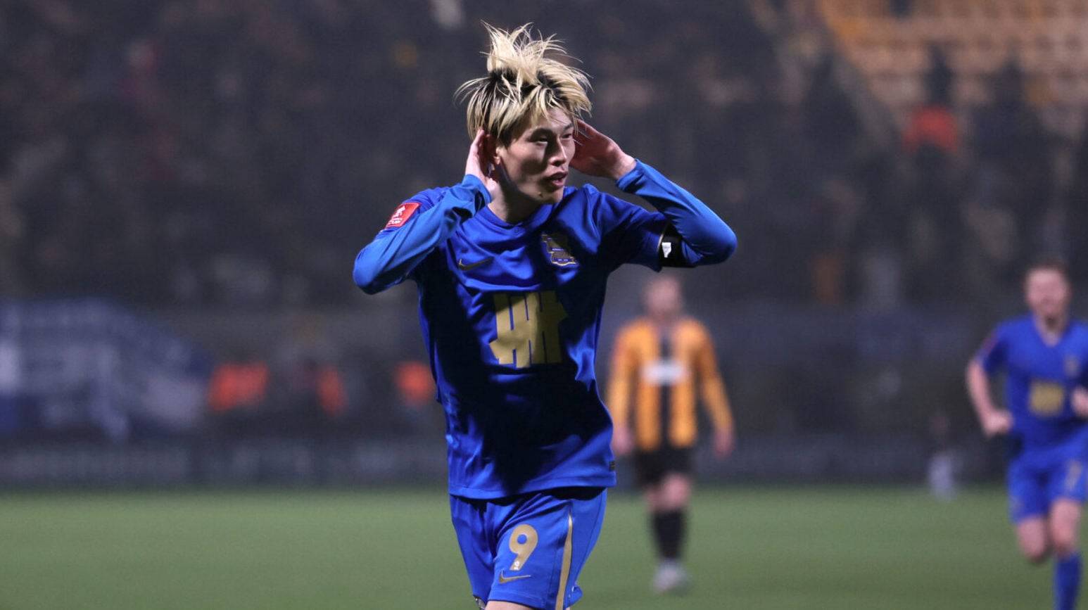 Kyogo Furuhashi clamps ‘Celtic reject’ chants in brilliant clip from Birmingham win