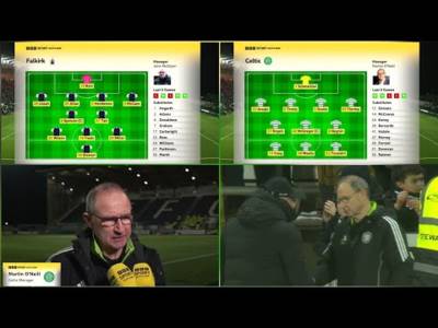 BBC Sportscene Highlights & Analysis Falkirk 0-1 Celtic | The Martin O’Neill Effect