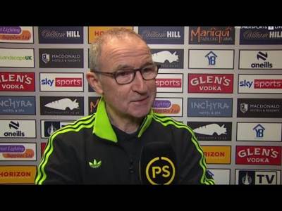 BRILLIANT & HONEST Martin O’Neill Post Match Reaction | Falkirk 0-1 Celtic