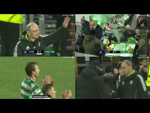Full Time Scenes & Celebrations &ndash; Falkirk 0-1 Celtic | Martin O’Neill Effect