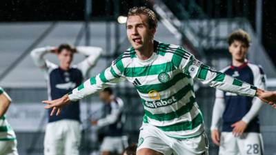 Nygren’s goal secures crucial win for Celtic at Falkirk