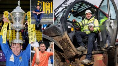 Meet Tommy ‘Tucker’ Sloan. the forklift driver who is one of Scotland’s most successful football managers and the man whose job it is to try to shock Celtic in the cup