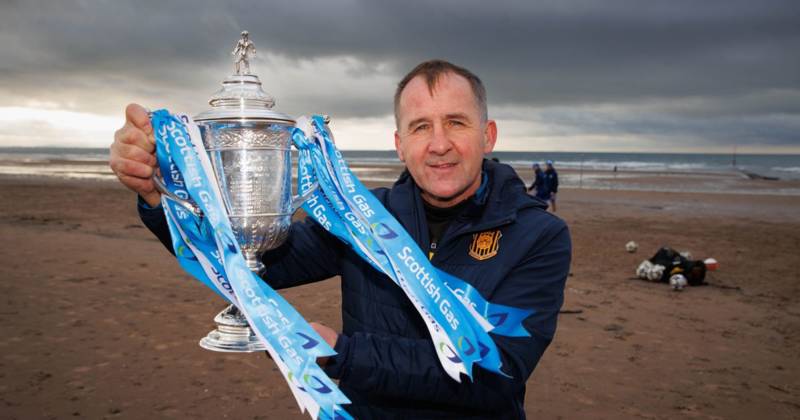 Auchinleck Talbot boss Tommy Sloan goes back to tactics board after Wilfried Nancy Celtic ext