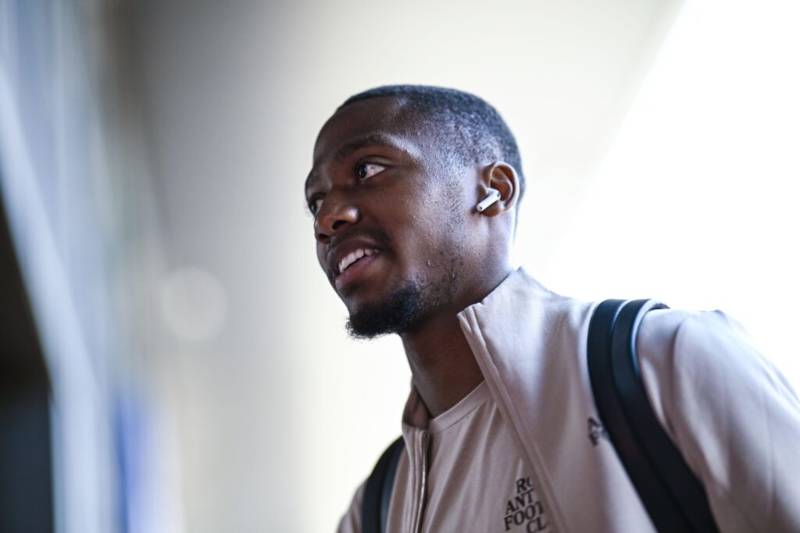 Michel-Ange Balikwisha Pictured Smiling In Celtic Training Despite Controversy