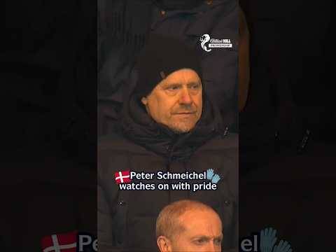 Peter Schmeichel watches son Kasper for Celtic???
