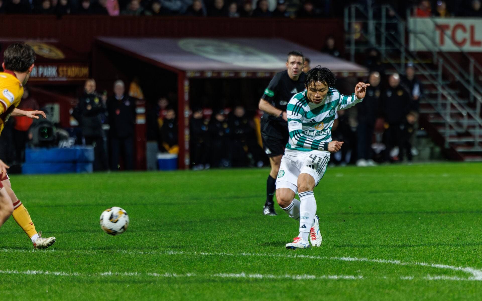 John Collins shares what’s ‘worrying’ him about Reo Hatate after watching Celtic beat Falkirk
