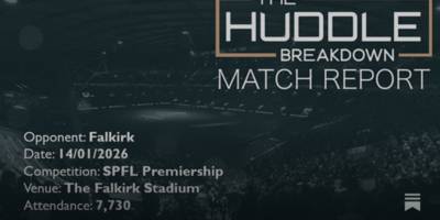 Falkirk 0, Celtic 1 &ndash; 14th January, 2026