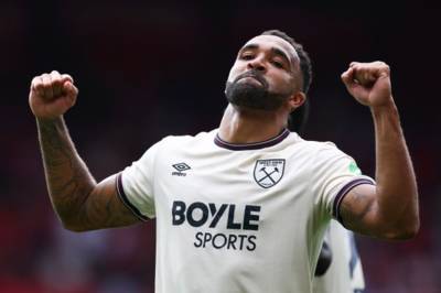 Transfer News – Celtic take first steps for West Ham striker Callum Wilson