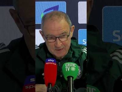 🗣️ Martin O’Neill spoke with media at Lennoxtown ahead of #AUCCEL