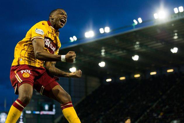 Motherwell manager relaxed about Celtic interest in star striker