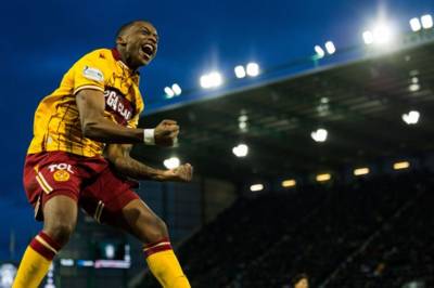 Motherwell manager relaxed about Celtic interest in star striker