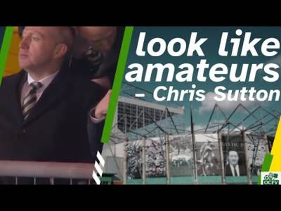 Sutton HITS OUT At Celtic board